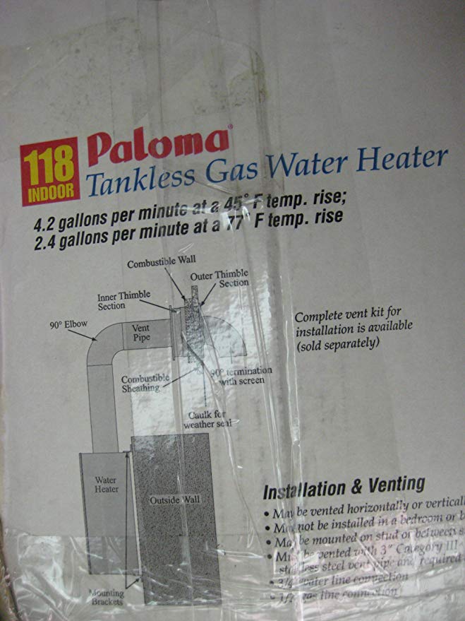 Paloma tankless water heater parts ptg-53pvn